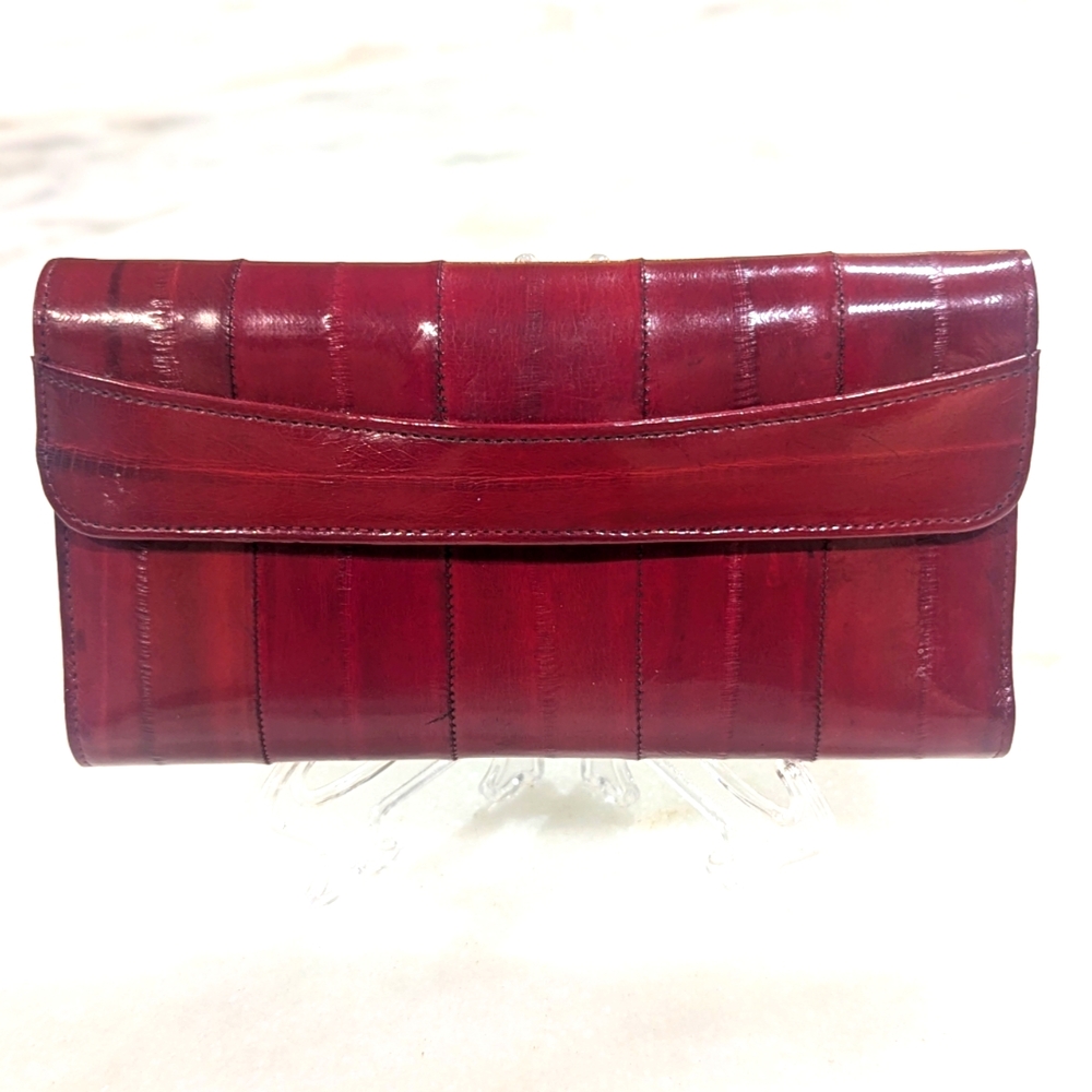 Vintage Genuine Eel skin wallet